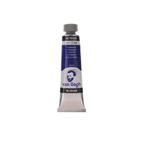 Talens van gogh χρώματα λαδιού 60ml (504-Ultramarine) Talens van gogh χρώματα λαδιού 60ml (504-Ultramarine)