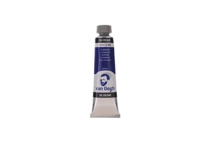 Talens van gogh χρώματα λαδιού 60ml (504-Ultramarine) Talens van gogh χρώματα λαδιού 60ml (504-Ultramarine)