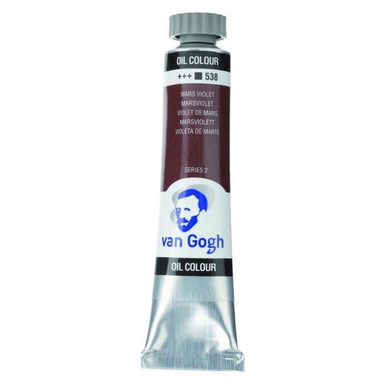 Talens van gogh χρώματα λαδιού 60ml (538-Mars Violet) Talens van gogh χρώματα λαδιού 60ml (538-Mars Violet)