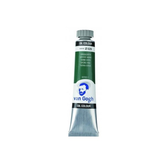 Talens van gogh χρώματα λαδιού 60ml (629-Green Earth) Talens van gogh χρώματα λαδιού 60ml (629-Green Earth)