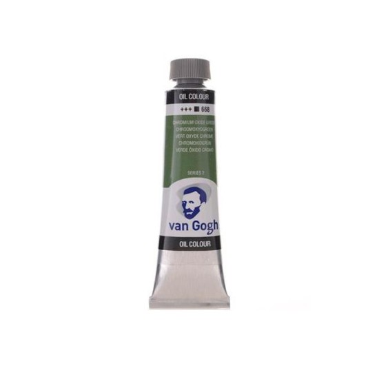 Talens van gogh χρώματα λαδιού 60ml (668-Chromium Oxide Green) Talens van gogh χρώματα λαδιού 60ml (668-Chromium Oxide Green)