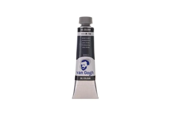 Talens van gogh χρώματα λαδιού 60ml (708-Paynes Grey)