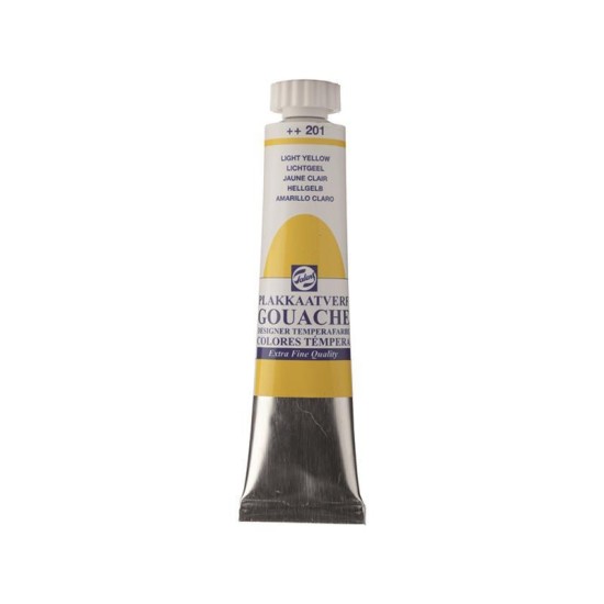 Talens τέμπερες extra fine 201 light yellow 20ml Talens τέμπερες extra fine 201 light yellow 20ml