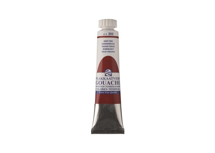 Talens τέμπερες extra fine 302 deep red 20ml Talens τέμπερες extra fine 302 deep red 20ml
