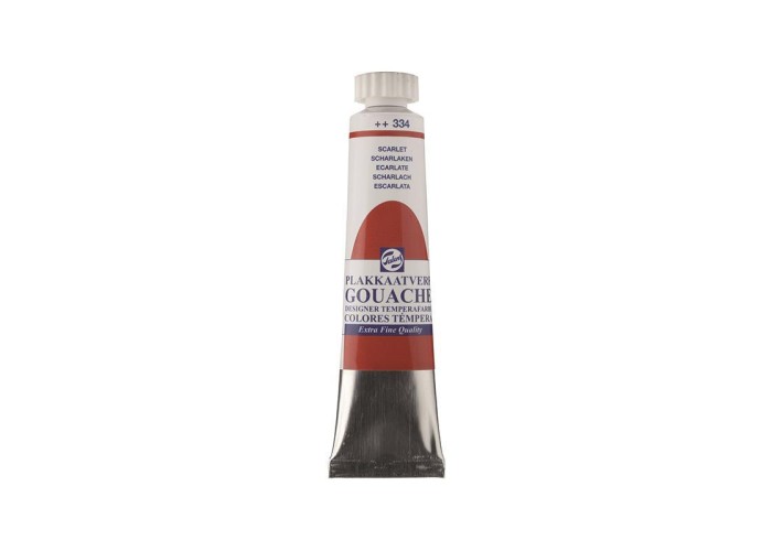 Talens τέμπερες extra fine 334 scarlet 20ml Talens τέμπερες extra fine 334 scarlet 20ml