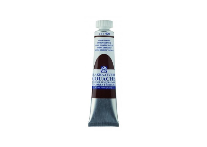Talens τέμπερες extra fine 409 burnt umber 20ml Talens τέμπερες extra fine 409 burnt umber 20ml