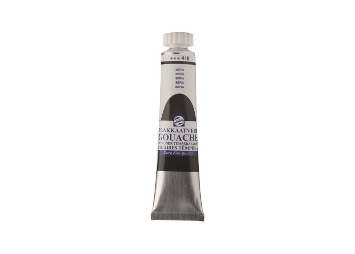 Talens τέμπερες extra fine 416 sepia 20ml Talens τέμπερες extra fine 416 sepia 20ml