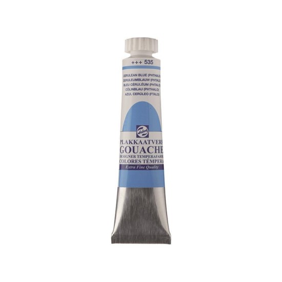 Talens τέμπερες extra fine 535 cerulean blue 20ml Talens τέμπερες extra fine 535 cerulean blue 20ml
