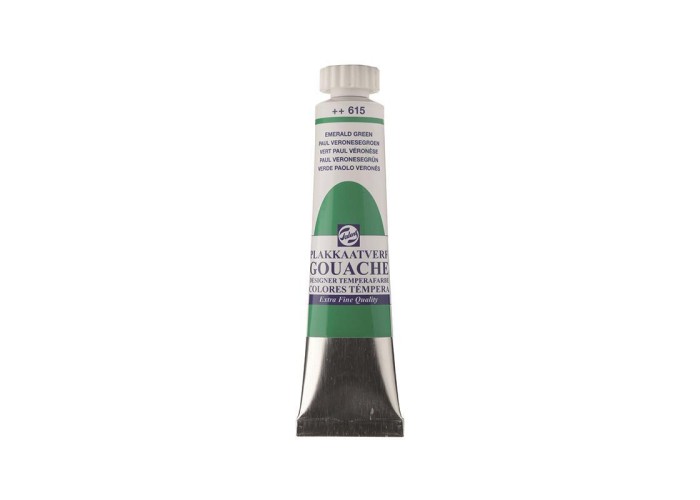Talens τέμπερες extra fine 615 emerald green 20ml Talens τέμπερες extra fine 615 emerald green 20ml