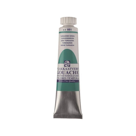 Talens τέμπερες extra fine 661 turquoise green 20ml Talens τέμπερες extra fine 661 turquoise green 20ml
