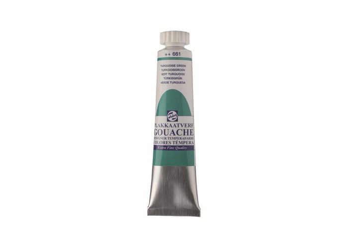 Talens τέμπερες extra fine 661 turquoise green 20ml Talens τέμπερες extra fine 661 turquoise green 20ml