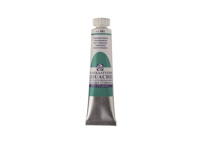 Talens τέμπερες extra fine 661 turquoise green 20ml