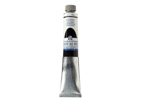 Talens τέμπερες extra fine 703 black intenso 60ml Talens τέμπερες extra fine 703 black intenso 60ml