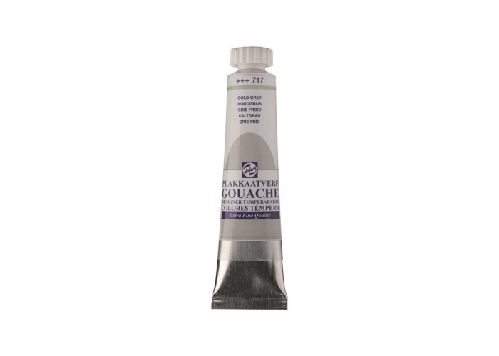 Talens τέμπερες extra fine 717 cold grey 20ml Talens τέμπερες extra fine 717 cold grey 20ml