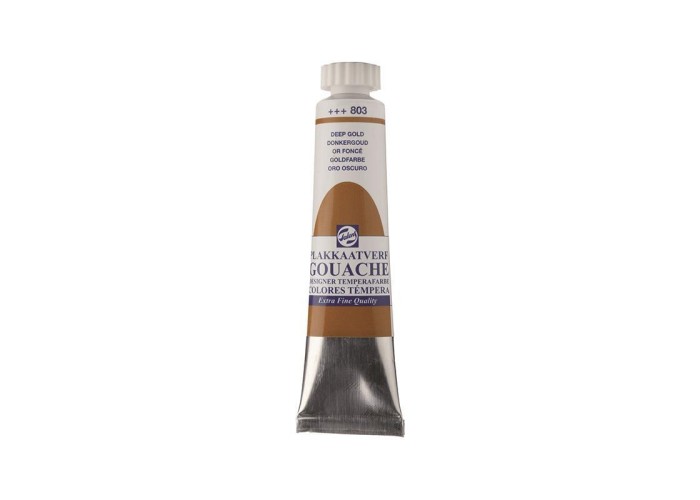 Talens τέμπερες extra fine metallic 803 deep gold 20ml Talens τέμπερες extra fine metallic 803 deep gold 20ml