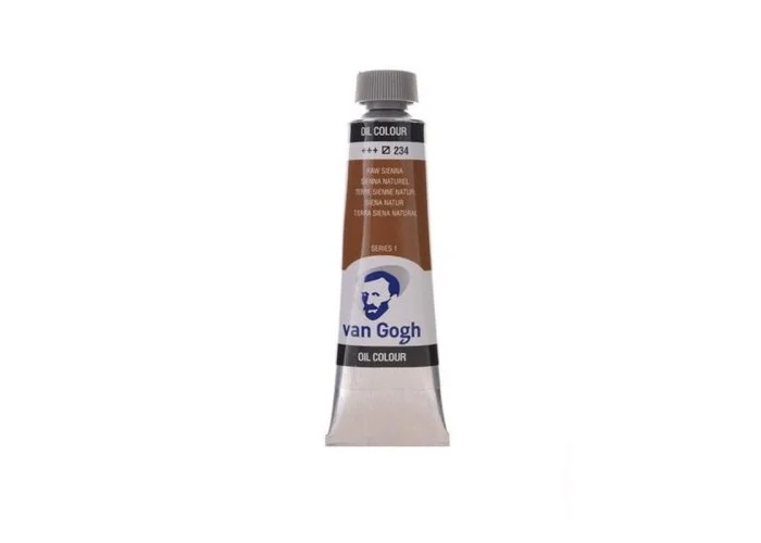 Talens van gogh χρώμα λαδιού 234 raw sienna 200ml