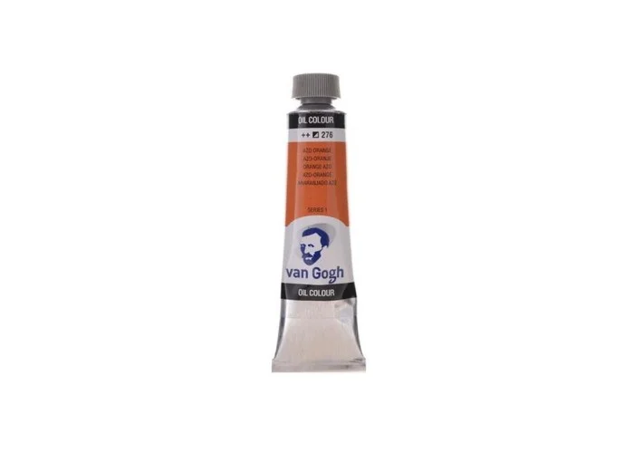 Talens van gogh χρώμα λαδιού 276 azo orange 200ml