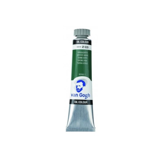 Talens van gogh χρώμα λαδιού 629 green earth 200ml Talens van gogh χρώμα λαδιού 629 green earth 200ml