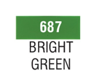 Talens χρώμα decorfin satin 687 bright green 16 ml