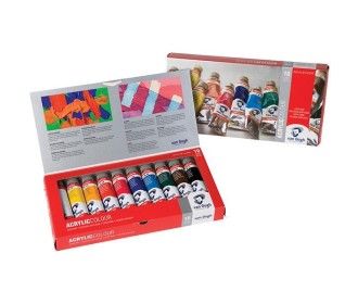 Talens ακρυλικά χρώματα 10τεμ. x 40ml Talens ακρυλικά χρώματα 10τεμ. x 40ml