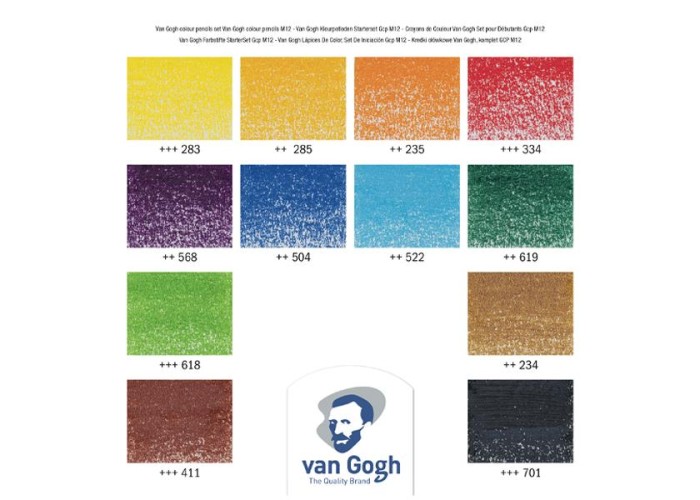 Talens van gogh ξυλομπογιές 12τεμ Talens van gogh ξυλομπογιές 12τεμ