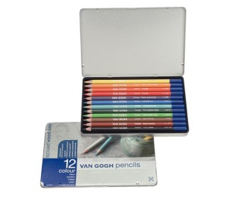 Talens van gogh ξυλομπογιές 12τεμ