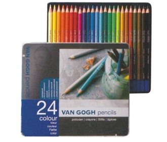 Talens van gogh ξυλομπογιές 24τεμ