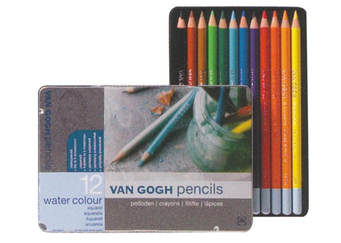 Talens van gogh νερομπογιές ξυλομπογιές 12τεμ Talens van gogh νερομπογιές ξυλομπογιές 12τεμ