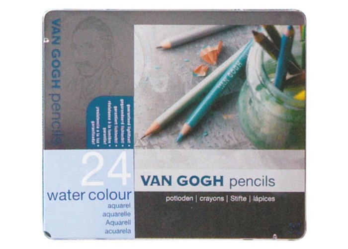 Talens van gogh νερομπογιές ξυλομπογιές 24τεμ Talens van gogh νερομπογιές ξυλομπογιές 24τεμ