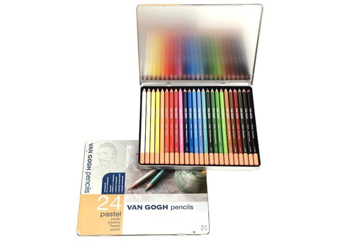 Talens van gogh soft pastel ξυλομπογιές 24τεμ. Talens van gogh soft pastel ξυλομπογιές 24τεμ.