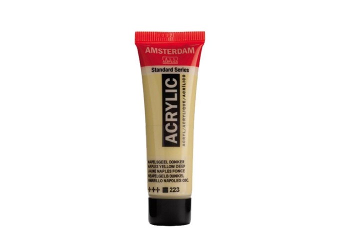 Talens amsterdam ακρυλικό χρώμα 223 naples yellow d 120ml Talens amsterdam ακρυλικό χρώμα 223 naples yellow d 120ml