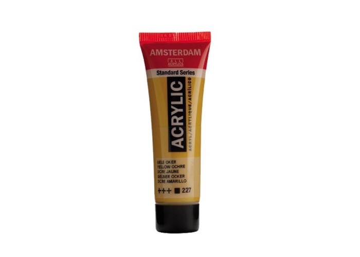 Talens amsterdam ακρυλικό χρώμα 227 yellow ochre120ml