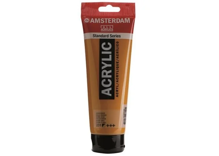 Talens amsterdam ακρυλικό χρώμα 231 gold ochre 120ml