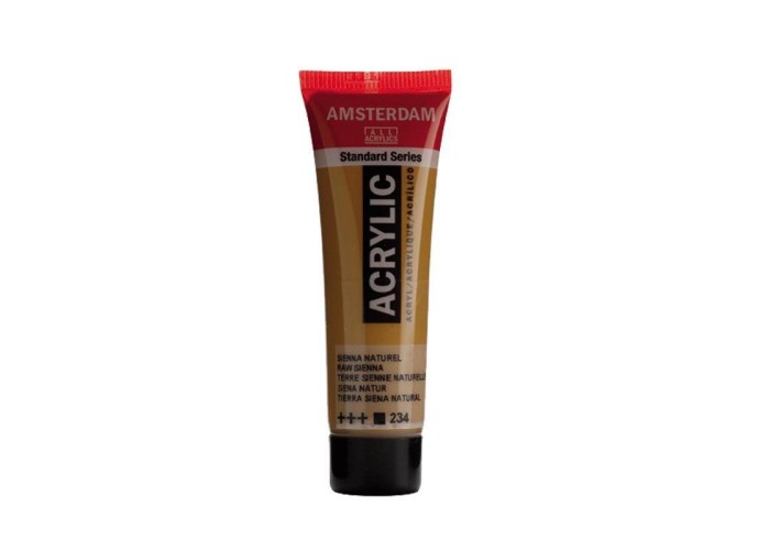 Talens amsterdam ακρυλικό χρώμα 234 raw sienna120ml