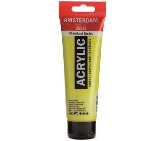 Talens amsterdam ακρυλικό χρώμα 243 greenish yellow 120ml