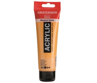 Talens amsterdam ακρυλικό χρώμα 253 gold yellow 120ml