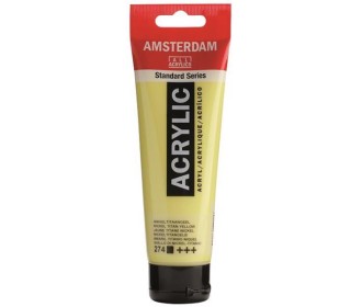 Talens amsterdam ακρυλικό χρώμα 274 nick.titan.yellow 120ml