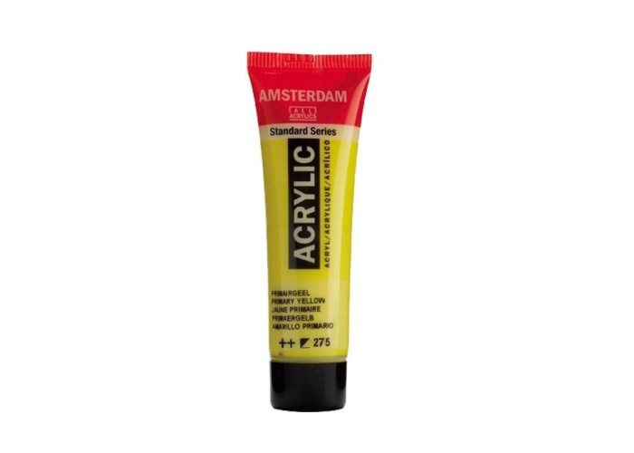 Talens amsterdam ακρυλικό χρώμα 275 primary yellow 120ml Talens amsterdam ακρυλικό χρώμα 275 primary yellow 120ml