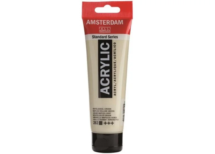 Talens amsterdam ακρυλικό χρώμα 282 naples yellow green 120ml
