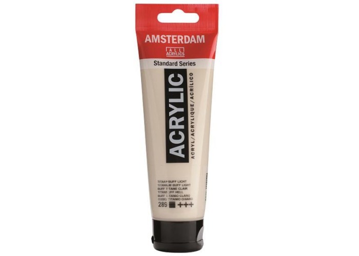Talens amsterdam ακρυλικό χρώμα 289 titanium buff L 120ml Talens amsterdam ακρυλικό χρώμα 289 titanium buff L 120ml