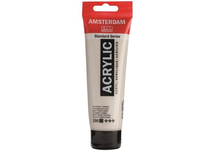Talens amsterdam ακρυλικό χρώμα 290 titanium buff D 120ml Talens amsterdam ακρυλικό χρώμα 290 titanium buff D 120ml
