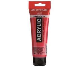 Talens amsterdam ακρυλικό χρώμα 348 perm. red purple 120ml