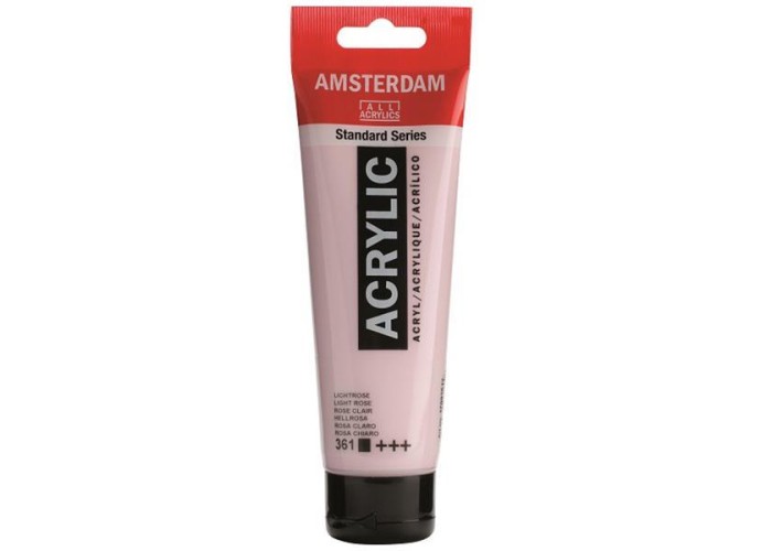 Talens amsterdam ακρυλικό χρώμα 361 light rose 120ml
