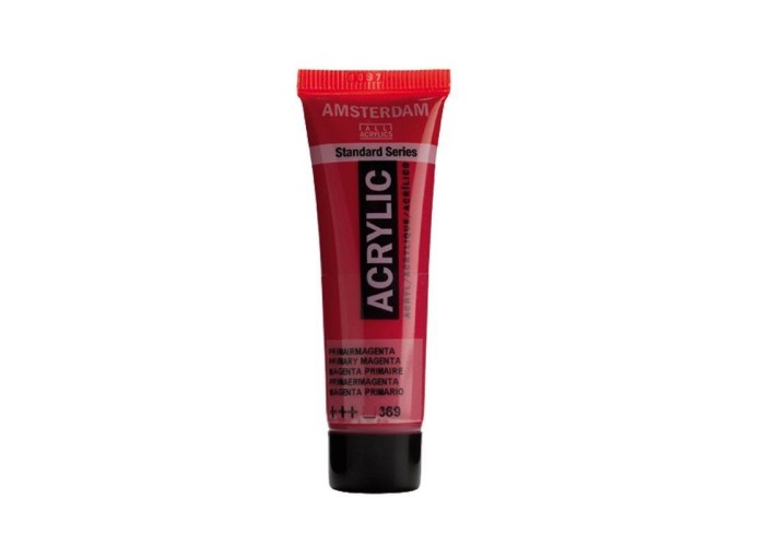 Talens amsterdam ακρυλικό χρώμα 369 primary magenta 120ml Talens amsterdam ακρυλικό χρώμα 369 primary magenta 120ml
