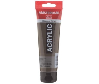 Talens amsterdam ακρυλικό χρώμα 408 raw umber 120ml