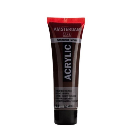 Talens amsterdam ακρυλικό χρώμα 409 burnt umber 120ml Talens amsterdam ακρυλικό χρώμα 409 burnt umber 120ml