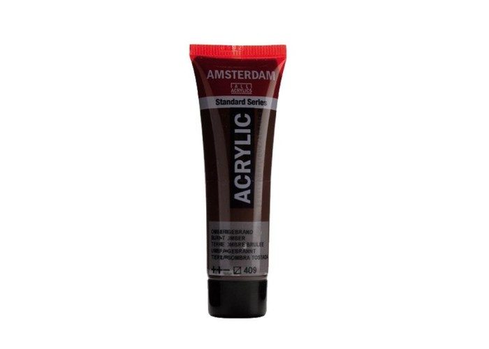 Talens amsterdam ακρυλικό χρώμα 409 burnt umber 120ml Talens amsterdam ακρυλικό χρώμα 409 burnt umber 120ml