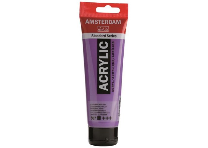 Talens amsterdam ακρυλικό χρώμα 507 ultramarine violet 120ml Talens amsterdam ακρυλικό χρώμα 507 ultramarine violet 120ml