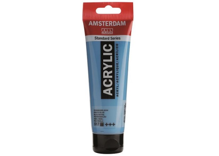Talens amsterdam ακρυλικό χρώμα 517 king 's blue 120ml Talens amsterdam ακρυλικό χρώμα 517 king 's blue 120ml
