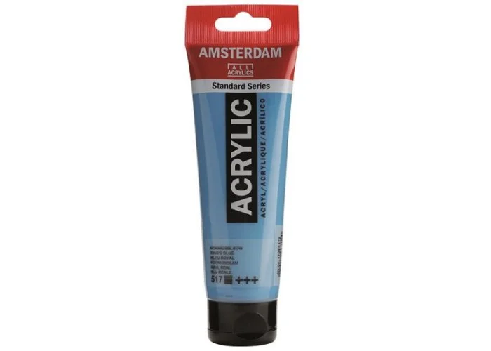 Talens amsterdam ακρυλικό χρώμα 517 king 's blue 120ml